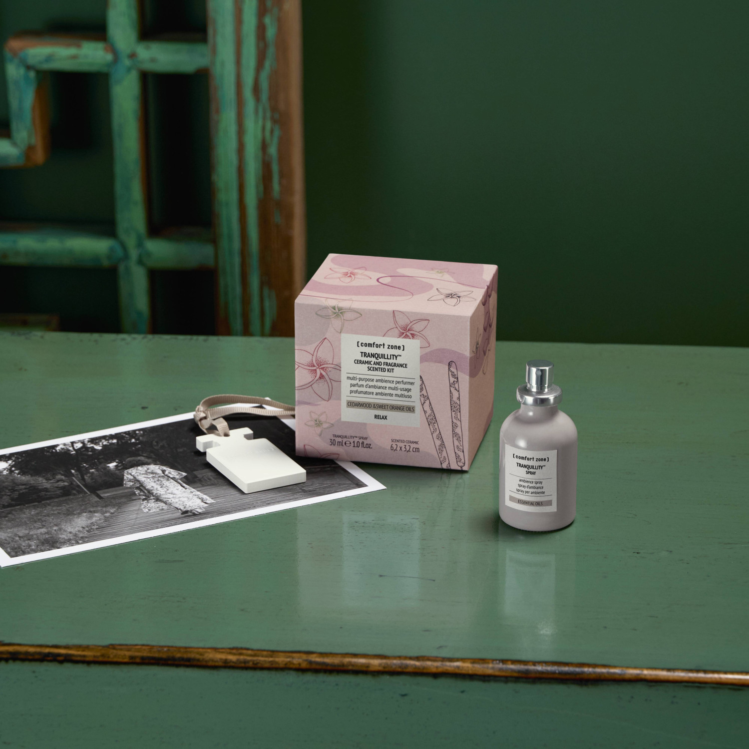 TRANQUILLITY™ CERAMIC AND FRAGRANCE SCENTED KIT - КЕРАМІЧНИЙ АРОМАТИЗАТОР TRANQUILLITY™ CERAMIC AND FRAGRANCE SCENTED KIT - КЕРАМІЧНИЙ АРОМАТИЗАТОР