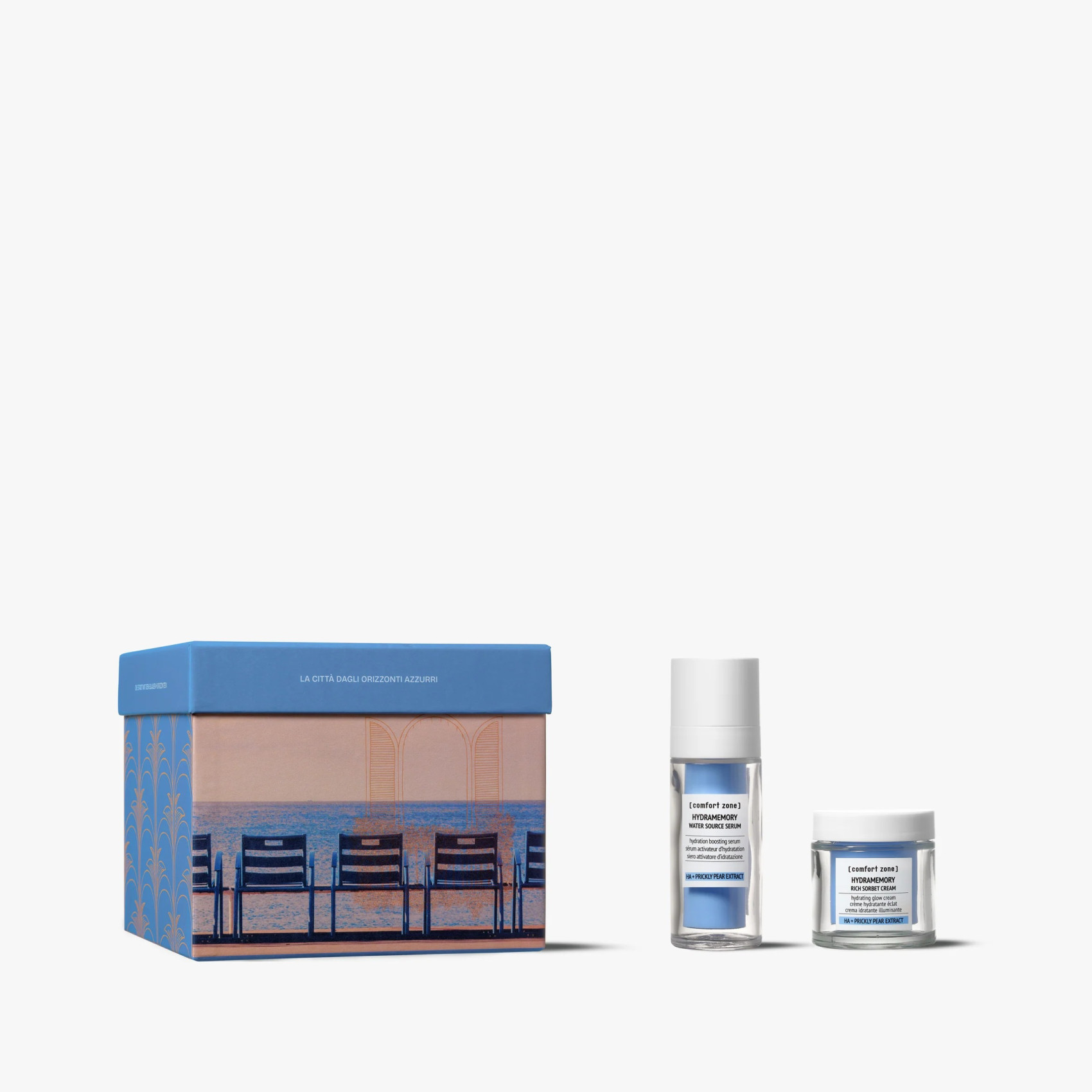 THE CITY OF BLUE HORIZONS KIT - НАБОР ДЛЯ УВЛАЖНЕНИЯ И СИЯНИЯ THE CITY OF BLUE HORIZONS KIT - НАБОР ДЛЯ УВЛАЖНЕНИЯ И СИЯНИЯ