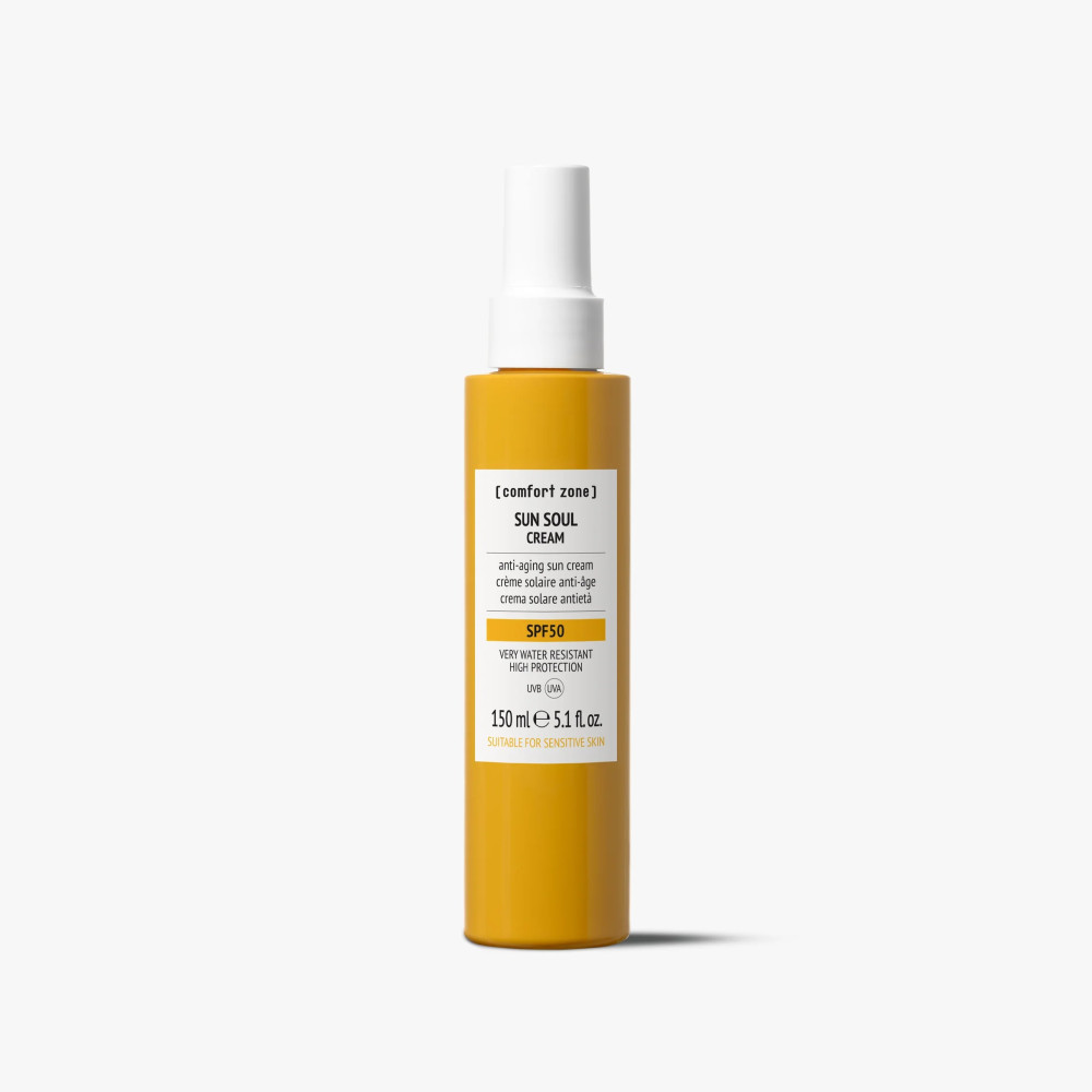 SUN SOUL CREAM SPF50 - АНТИВОЗРАСТНОЙ ВОДОСТОЙКИЙ СОЛНЦЕЗАЩИТНЫЙ КРЕМ SPF50 SUN SOUL CREAM SPF50 - АНТИВОЗРАСТНОЙ ВОДОСТОЙКИЙ СОЛНЦЕЗАЩИТНЫЙ КРЕМ SPF50