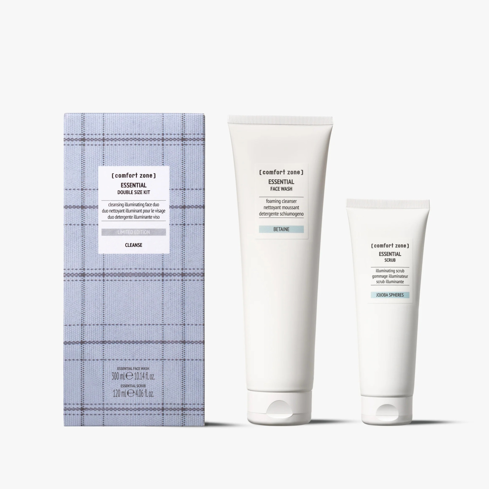 ESSENTIAL MAXI SIZE - НАБІР ДЛЯ ОЧИЩЕННЯ ОБЛИЧЧЯ МАКСІ РОЗМІР ESSENTIAL MAXI SIZE - НАБІР ДЛЯ ОЧИЩЕННЯ ОБЛИЧЧЯ МАКСІ РОЗМІР