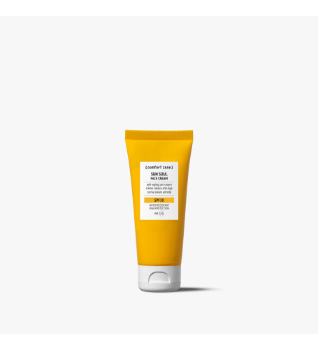 SUN SOUL FACE CREAM SPF30 - АНТИВІКОВИЙ СОНЦЕЗАХИСНИЙ КРЕМ ДЛЯ ОБЛИЧЧЯ SPF30