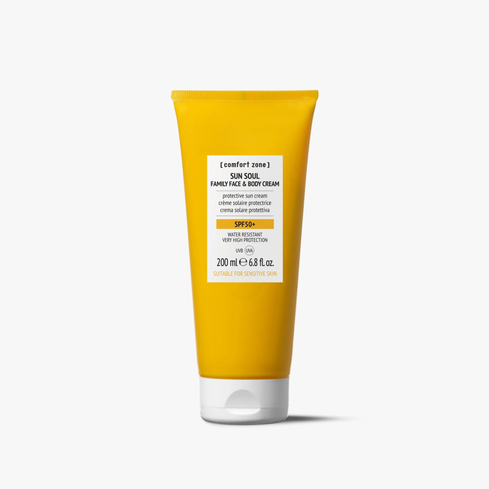 SUN SOUL FAMILY FACE & BODY CREAM SPF50+ - СОНЦЕЗАХИСНИЙ КРЕМ ДЛЯ ВСІЄЇ СІМ'Ї 