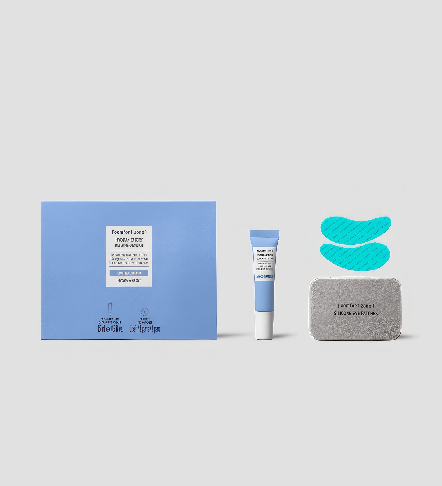 HYDRAMEMORY DEPUFFING EYE KIT - НАБІР ВІД НАБРЯКІВ ДЛЯ ДІЛЯНКИ НАВКОЛО ОЧЕЙ