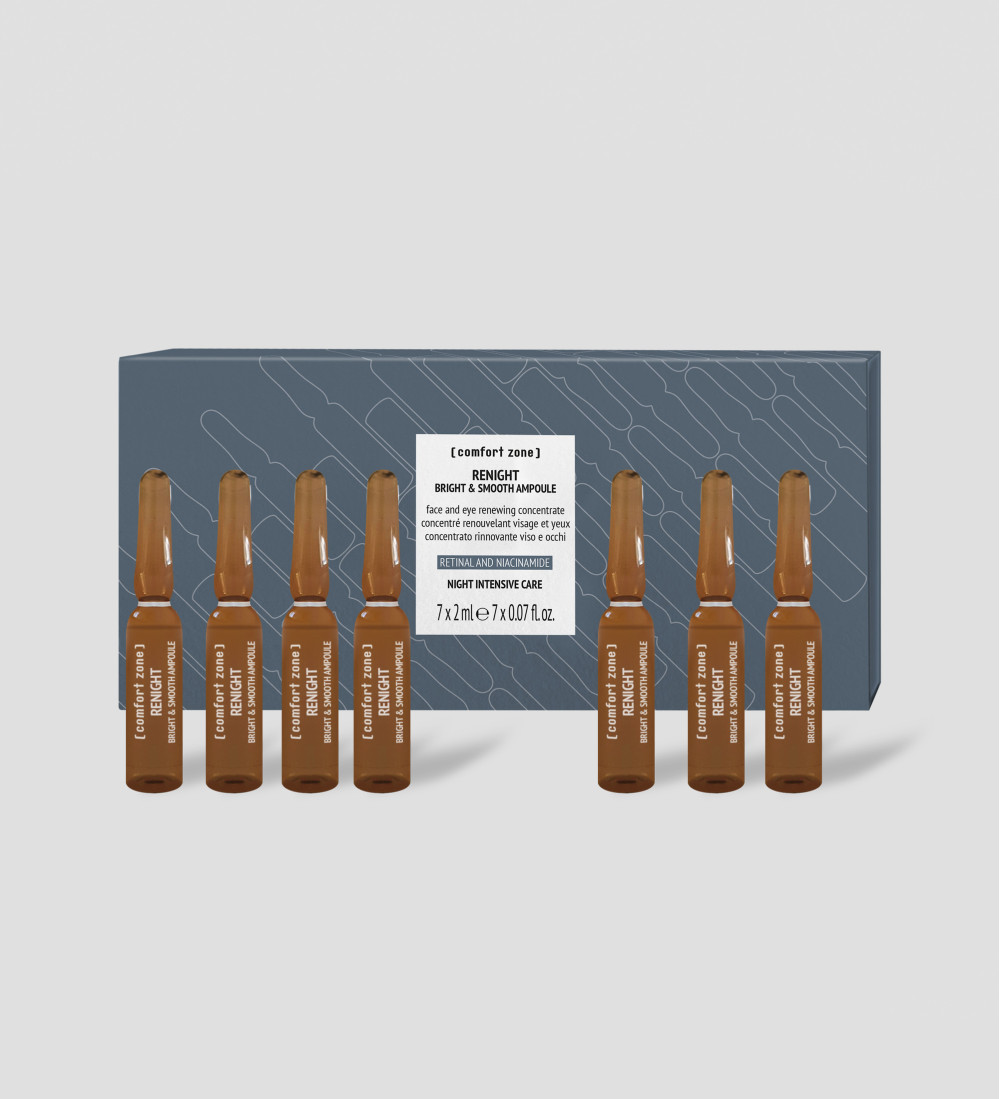 RENIGHT BRIGHT&SMOOTH AMPOULE - АМПУЛИ "СЯЯННЯ ТА ГЛАДКІСТЬ"