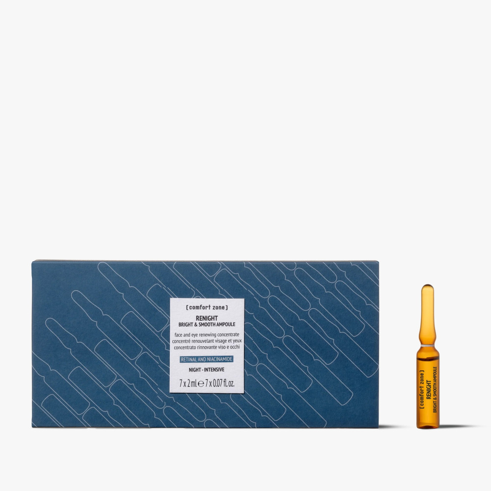 RENIGHT BRIGHT&SMOOTH AMPOULE - АМПУЛИ "СЯЯННЯ ТА ГЛАДКІСТЬ"
