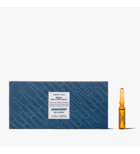RENIGHT BRIGHT&SMOOTH AMPOULE - АМПУЛИ "СЯЯННЯ ТА ГЛАДКІСТЬ"